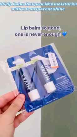 Nivea original care lipbalm
@niveaindia #niveaoriginal