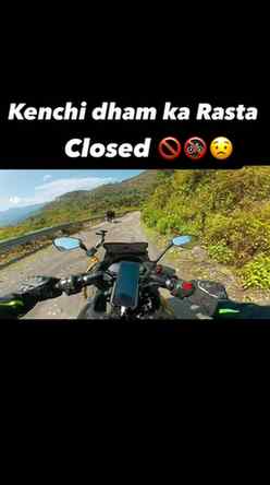 Closed route kenchi dham😨🚫