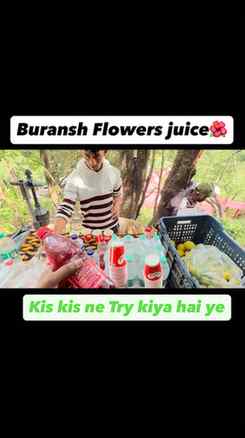 Buransh Flowers 🌺 Juice