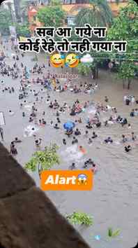 pura mumbai paani se doob gaya hai
.
.
.
#trending #viral ##