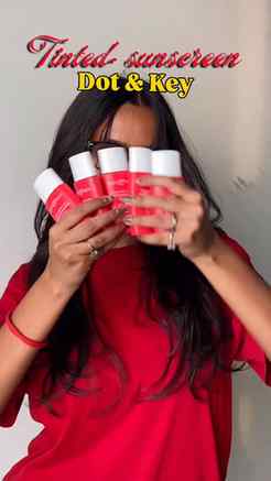 Skin tint with sun protection?
#viralskincareproducts #dota