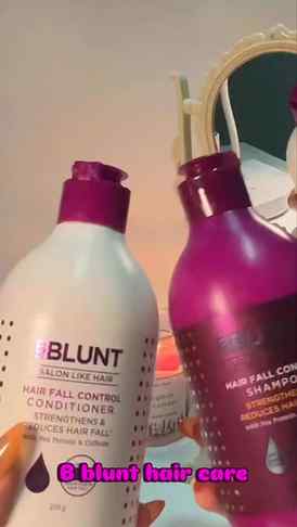 B blunt hair care
Salon like hair care in home
#beblunt #