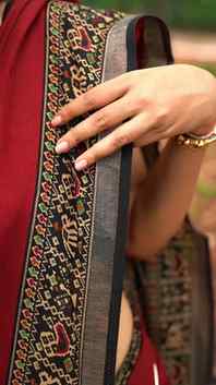 This beautiful saree from @bhartiisaree ♥️