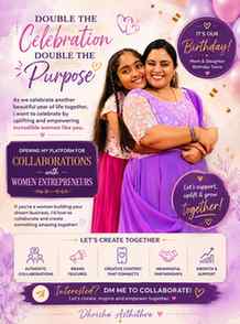🎉 A Birthday Worth Celebrating. A Purpose Worth Sharing. 💜