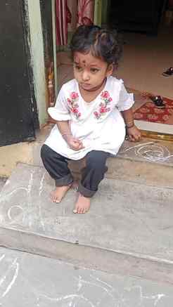 My little princess #sampradhayini 
#viral #lord #kids #comed