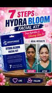 ✨ SOUFUNESS HYDRA BLOOM — 7 STEPS FACIAL ✨

My complete at-h