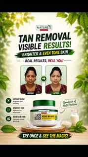 TAN → FRESH LOOK ✨👀
Face మీద tan వల్ల dullగా కనిపిస్తుందా?
