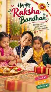 Happy Raksha Bandhan to all! 🎉 Mee siblings ki ee roju em s