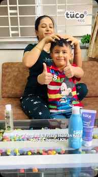 Healthy hair starts with the right care, and this Champi kit