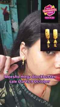 Meesho mega blockbuster sale starts 9 October @meeshoapp @me
