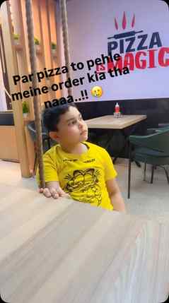 Jab pizza ka wait jyda ho jaye 🥹