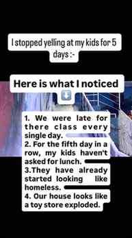 I stopped yelling at my kids for 5 days…..
#motherhood #mom