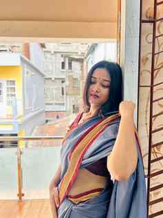 There is something special about a saree 🌹
not because it