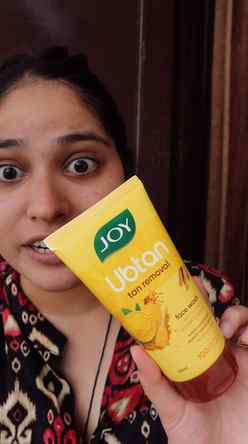 Must try @joy_beautifulbynature tan removal ubtan facewash f