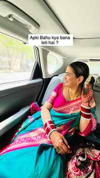 Bahu Duties 😮💨❤️
.
.
.
#divyasharma #explorepage✨ #newlyw