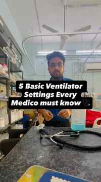 Save for later 🙌🏻
5 Basic ventilator settings you should k