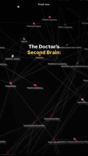 this is the doctor’s second brain - a living, connected map 