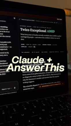 AnswerThis pulls from 200 million+ papers across PubMed, Ope