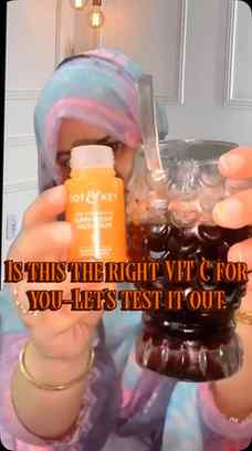 ✨ Let’s test the Dot & Key Vitamin C + E Serum for dark spot