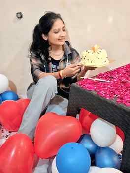 Thank you Dear for making my birthday so special. Your hard 