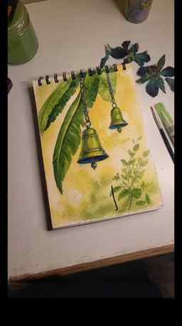 Before I chase new dreams, I begin with tradition🌿🔔

entry