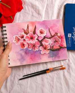 Sunset Glow 🌅 × Cherry Blossoms 🌸

entry for #brustrowwmch
