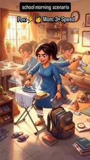 #SchoolMorning #MomLife #trending #IndianMoms #viralreels Mo