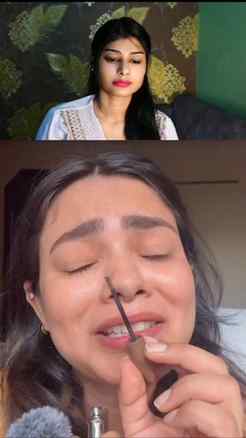 Eyebrow pencil
@amazon 
@amazondotin