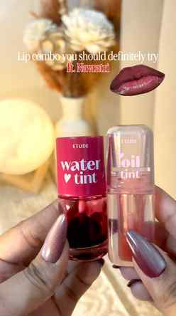 @etudeindia 

Navratri Lip Combo Series ❤️‍🔥 Day __: Etude 