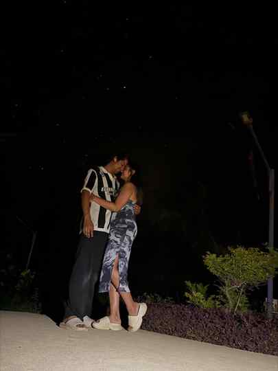 Counting stars above, but the brightest one is next to me. �