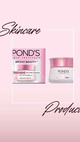 "When your glow speaks louder than your filter 👀💖"
#Ponds 