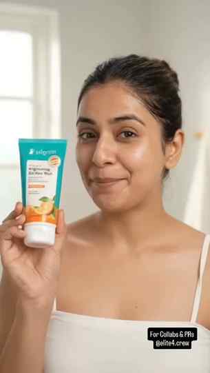 POV: You finally found a face wash that GIVES YOU GLOW in on
