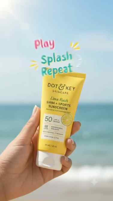 I found THE ONE sunscreen for Mysore heat! ☀️💛
This is Dot