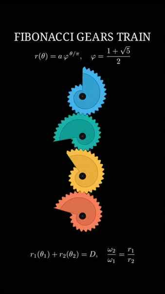 The Most Satisfying Fibonacci Gear Train!
Discover the incre