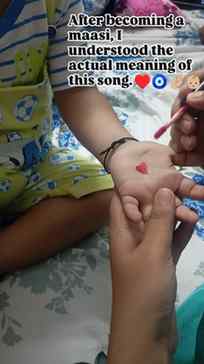 Now as a maasi, I feel every line of this song deeply#massi