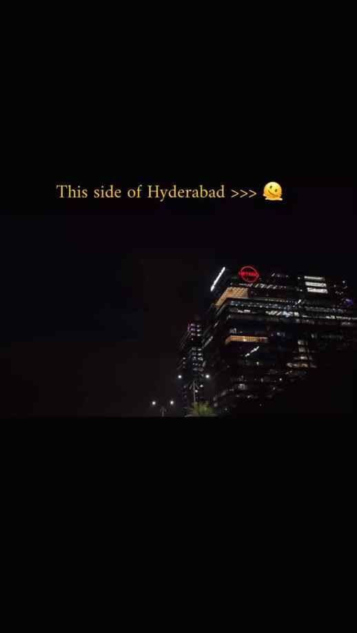 Hyderabad at night hits different ✨🌃❤️#hyderabad #viral #fo