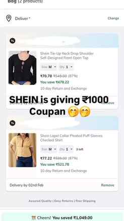 Comment fast limited time only #sheinverse #sheinindia #shei