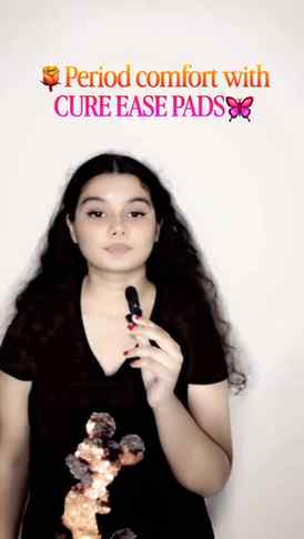 Prriod comfort with CURE EASE PADS and also use code EshaCur