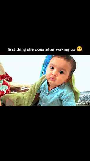 ✨POV: She wakes up… and instantly tries to sit up! 😭❤️
No s