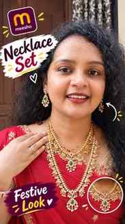 This Necklace Set Makes the Whole Look ✨😍 | Meesho Jeweller