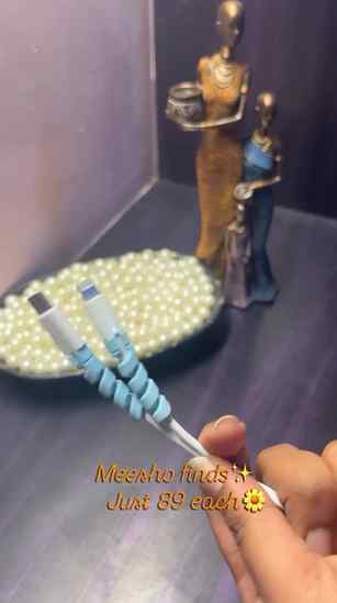Charger protector✨. Follow and comment for link🌼. Maintaini