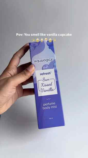 POV: You found a body mist that makes you smell like a vanil