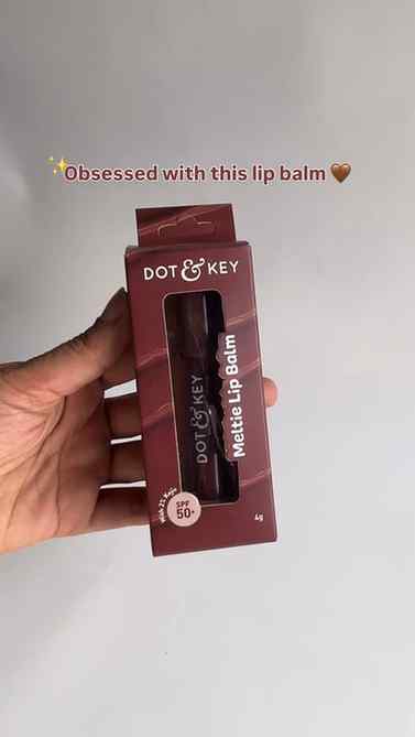 Obsessed with this lip balm
Dot & Key Meltie Lip Balm — Coco