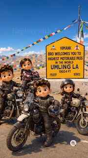 Blink and you’ll miss some of the craziest views Ladakh has 