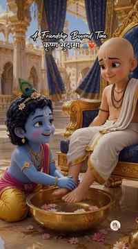 A Friendship Beyond Time • युगों से अमर 💛
Krishna Sudama 🫶