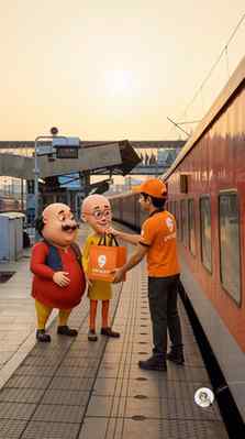 Yeh hui na tasty journey 🚂 with Samosa and Swiggy 😇
@swigg