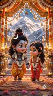 शिव शक्ति 🥰
#shivparvati #mahadev #sawan #trending #viral