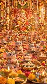 🐭✨ Before Bappa arrives, someone has to get everything read