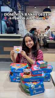 #ad Domino’s se apni Rakhi celebration ko aur tasty banao! �