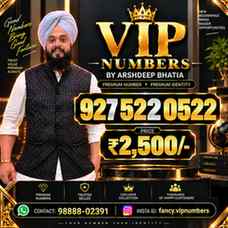 Premium VIP & Fancy Mobile Numbers by Arshdeep Bhatia
- Find